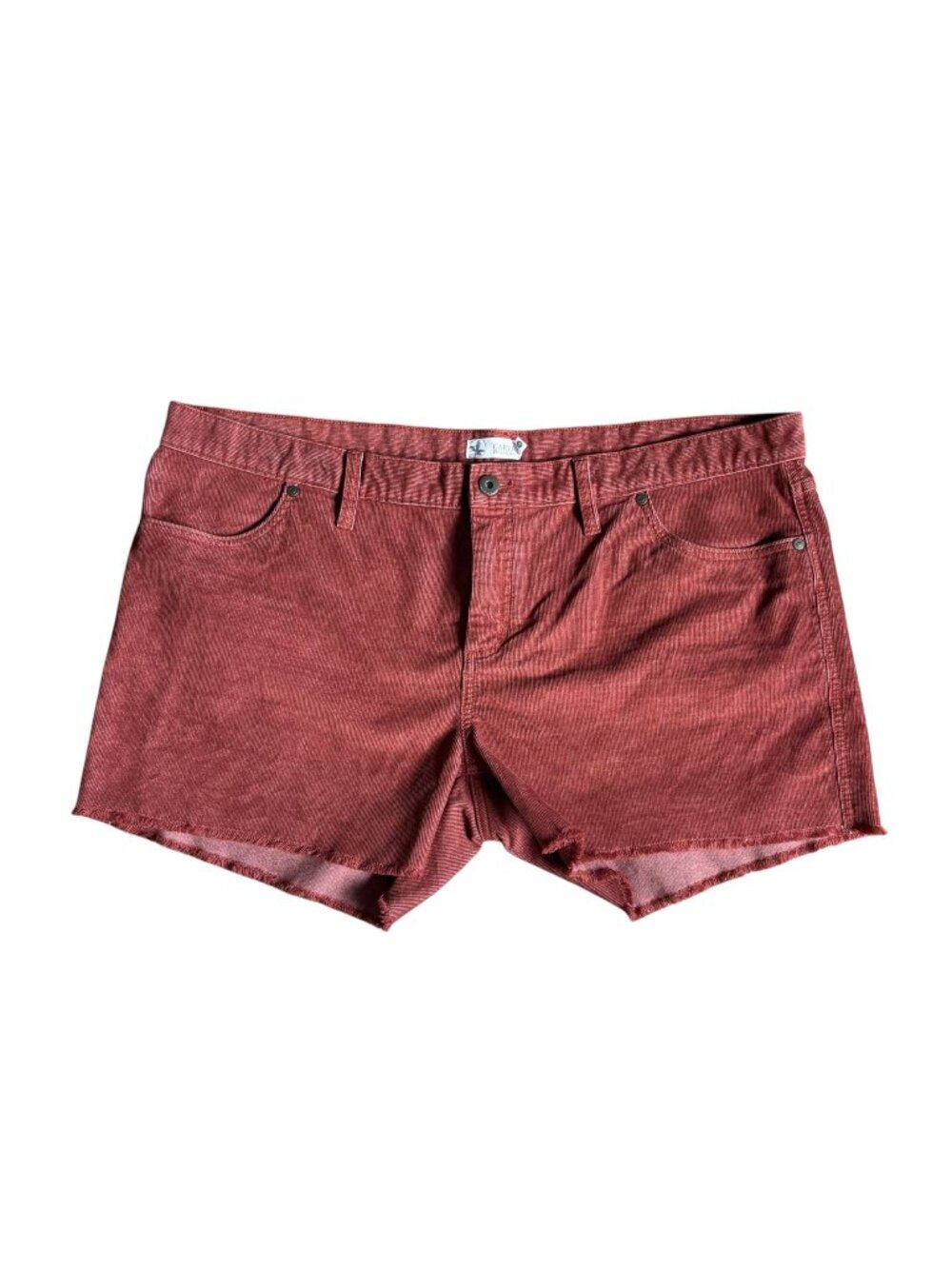 Carve Designs Oahu Shorts Corduroy Womens Size 16 Burnt Red NWT